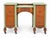 Antique Art Deco Vanity With Three-Panel Mirror and Matching Bench For Sale In Tampa - Image 6 of 18