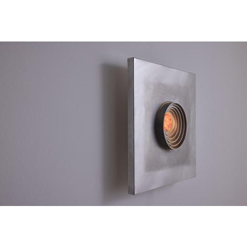 Sculptural Wall Lamp by Angelo Brotto for Esperia, 1970s For Sale - Image 3 of 8