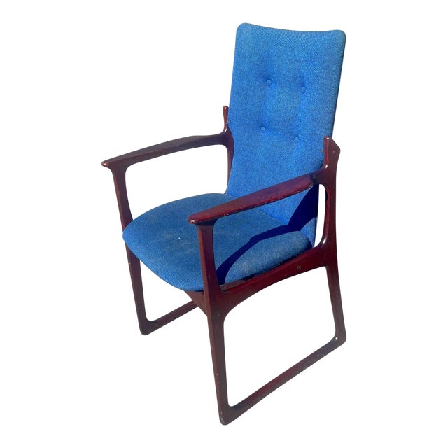 1960’s Danish Modern Arm Chair For Sale