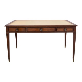 Vintage George III Style Mahogany Desk For Sale