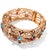 Early 21st Century Bochic "Capri" Vintage Garnet & Multi Gem & Sapphire Bangle Set 18K & Silver For Sale - Image 5 of 18