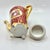 Vintage Ruby Red Porcelain Coffee Service with Gilt Romantic Fragonard Scene from Limoges, 1970s, Set of 13 For Sale - Image 17 of 18