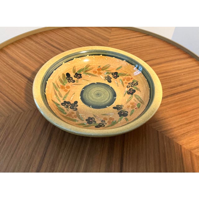 Vintage French Hand-Painted Bowl – Terre Provence, Made in France For Sale - Image 4 of 10