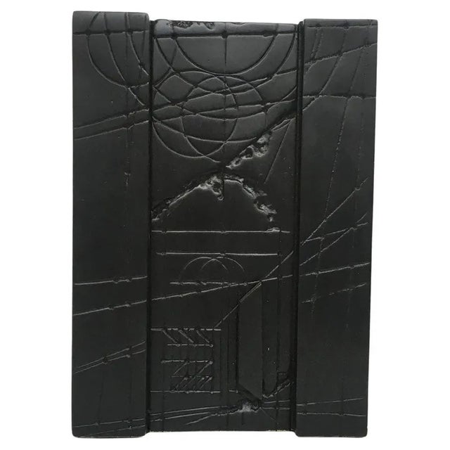 Walter Valentini, Abstract Sculpture: City of the Sun, 1980, Bronze For Sale - Image 12 of 12