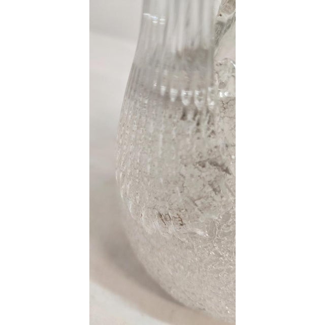 Murano Crystal Vase, Italy, 1970s For Sale - Image 10 of 16