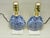 Pair of Chinese Blue and White Porcelain Moon Flask Shaped Lamps For Sale - Image 12 of 15