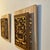 This pair of early 20th-century Chinese carved panels is a fine example of traditional openwork and giltwood...