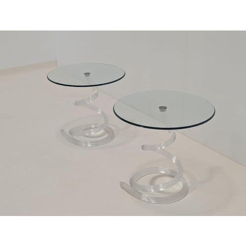 Glass Ghibli Side Table from Reflex Angelo For Sale - Image 7 of 18