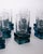 Vintage Italian Blue Crystal Glasses, 1970s, Set of 11 For Sale - Image 9 of 10