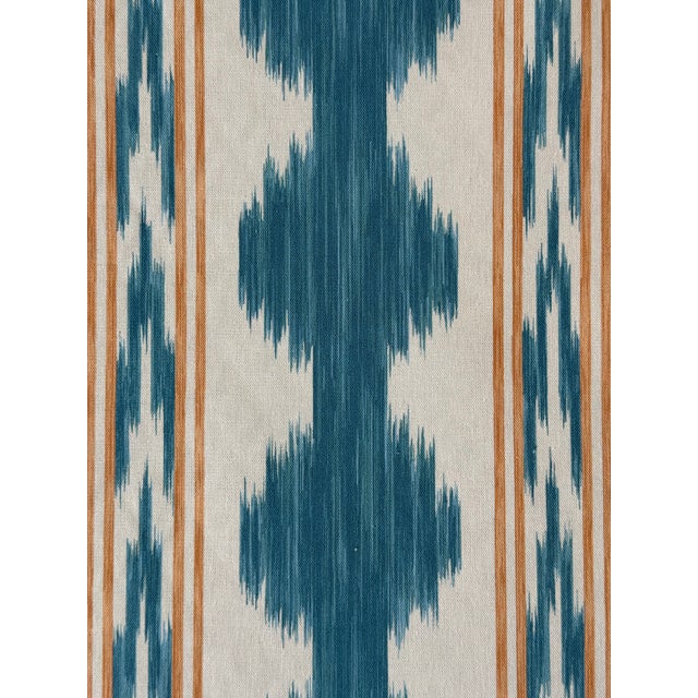 Brunschwig & Fils Brunschwig & Fils Avera Print Red Fabric 5 Yards 8018120.95 Cevennes Collection For Sale - Image 4 of 7