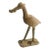 Vintage African Bird With Fish Sculpture For Sale