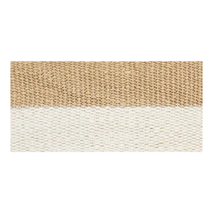 Schumacher Modern Neutral Iii Medium Tape in White & Gold