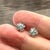 Natural Sapphire Diamond Stud Earrings 14k White Gold 1.62 TCW Certified For Sale In New York - Image 6 of 18