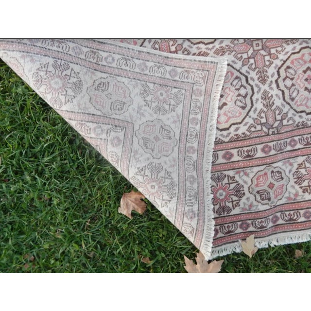 Vintage Kayseri Rug - 6'5'' X 9'11'' For Sale - Image 12 of 13