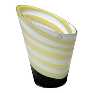 Venini Art Glass Vase 'Asimmetrico' by Gianni Versace, Murano 1997