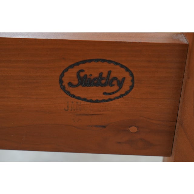 Stickley Metropolitan Collection King Size Cherry Bed Chairish