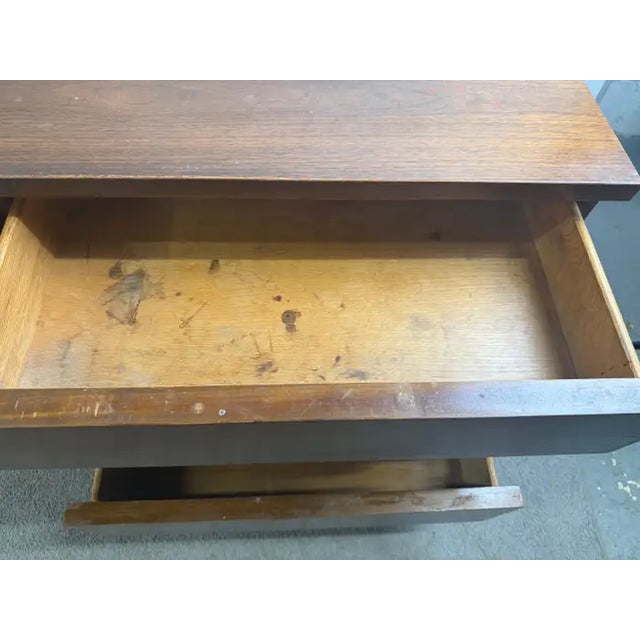 Mid-Century Modern American of Martinsville Walnut 9-Drawer Dresser or Credenza For Sale - Image 16 of 18