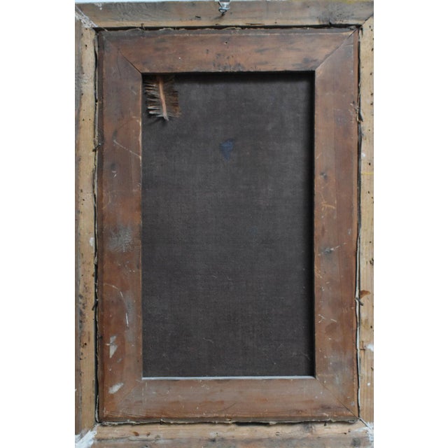 French Artist, Animated Scene, 1800s, Oil Painting, Framed For Sale - Image 4 of 6