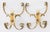 Metal Antique French Brass Coat & Hat Racks Wall Hooks - A Pair For Sale - Image 7 of 8