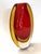 This is a beautifully made glass vase is made in the technique of "Sommerso". It is a glass making method developed in the...
