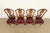 1960s Kittinger Georgian Carved Mahogany Dining Chairs, Set of Four For Sale - Image 5 of 14