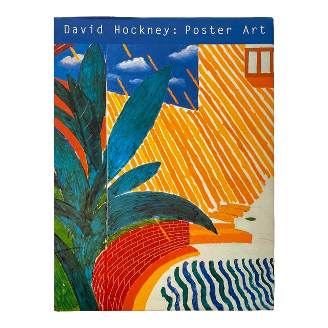 " David Hockney : Poster Art " Vintage 1995 First Edition Extra Large Hardcover Pop Art Book For Sale