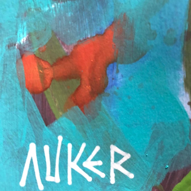 2020s Contemporary Painting on Archival Paper by Cassandra Auker,”Jungle Atmosphere” For Sale - Image 5 of 5