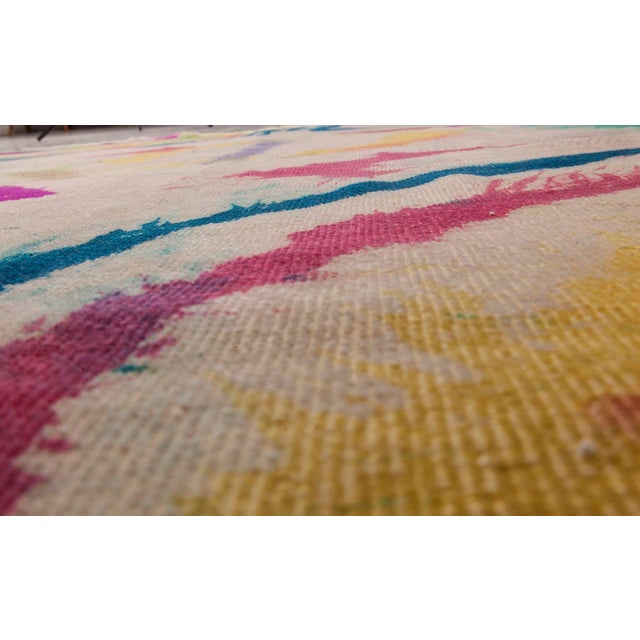 Abstract Modern “Daliesque” Wool Rug by Doris Leslie Blau For Sale In New York - Image 6 of 8