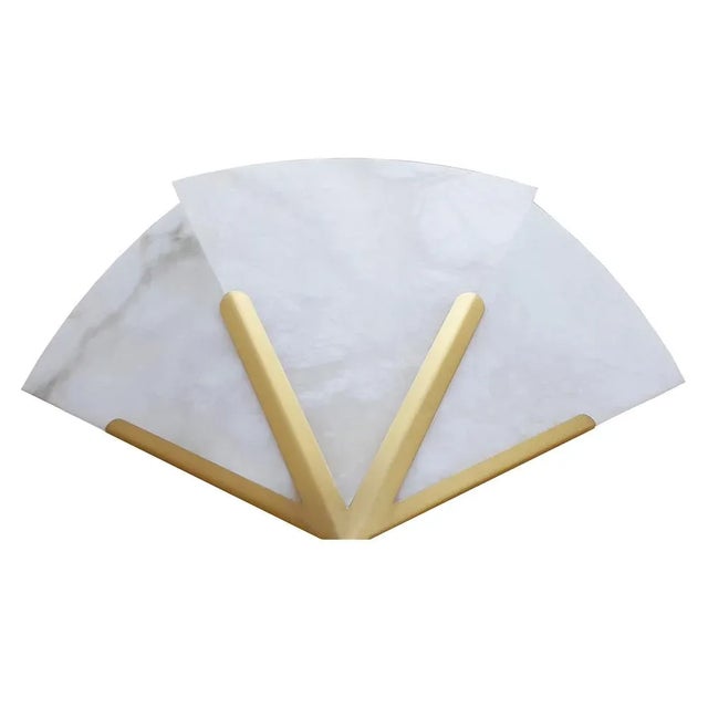 Alabaster Sconce from Eclipsi, Spain, 1990s For Sale - Image 6 of 6