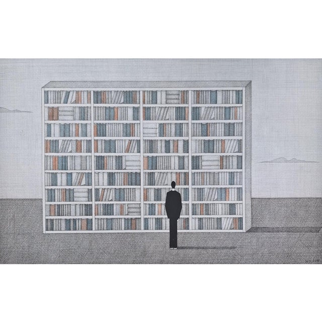 Early 21st Century Joanna Wiszniewska Domańska, Library of Ordered Memories, 2024, Etching & Paper For Sale - Image 5 of 5