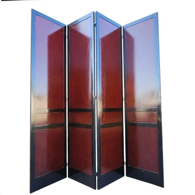 Rustic European 1990s French Wood Room Divider For Sale - Image 3 of 12