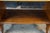 Vintage Early American Style Mahogany Library Console Book Stand Side End Table For Sale - Image 11 of 15