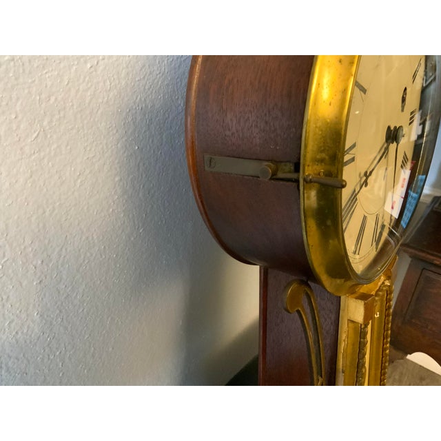 Antique Banjo Clock For Sale - Image 4 of 16