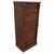 Wood Tall Victorian Wellington Filing Cabinet For Sale - Image 7 of 7