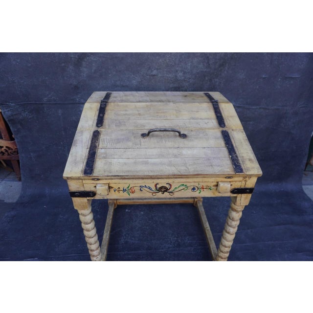 An original Monterey desk in its classic straw ivory finish, dating to very early production for the brand. This piece...