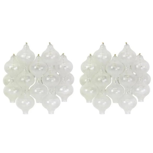 An exceptional 'tulipan' pair by j.t. Kalmar, austria, vienna, manufactured in 20th century, circa 1970, (late 1960s-early...