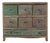Stupendous Americana Primitive Antique Apothecary Cabinet/Chest With Distressed Multi Color Paint For Sale