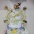 Mid 20th Century Vintage Large Porcelain Dragon Handle Reticulated Floral Vase Gold Gilt For Sale - Image 5 of 18