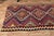 1970s Vintage Turkish Handmade Wool Cotton Red Runner Rug For Sale - Image 10 of 11