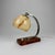 Art Deco Wood and Marble Glass Table Lamp, 1940s For Sale - Image 3 of 8