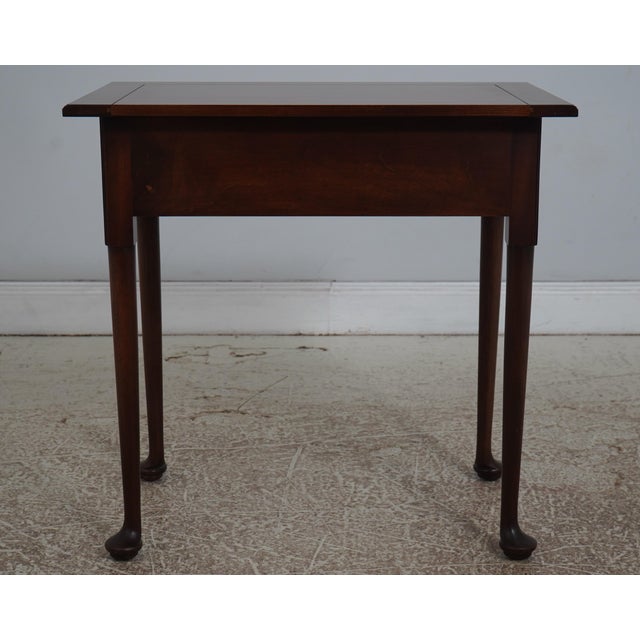 Kittinger Colonial Williamsburg 3 Drawer Table For Sale - Image 15 of 17