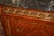 1990s Louis XV French Style Walnut Inlaid Marble Top Gilt Ormolu Chest Dresser Commode For Sale - Image 9 of 13