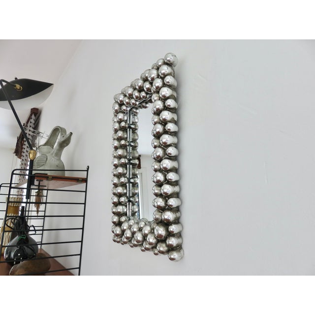 Futuristic Mirror in Chromed Resin in the style of Marcel Wanders, Holland, 1990s For Sale - Image 3 of 14
