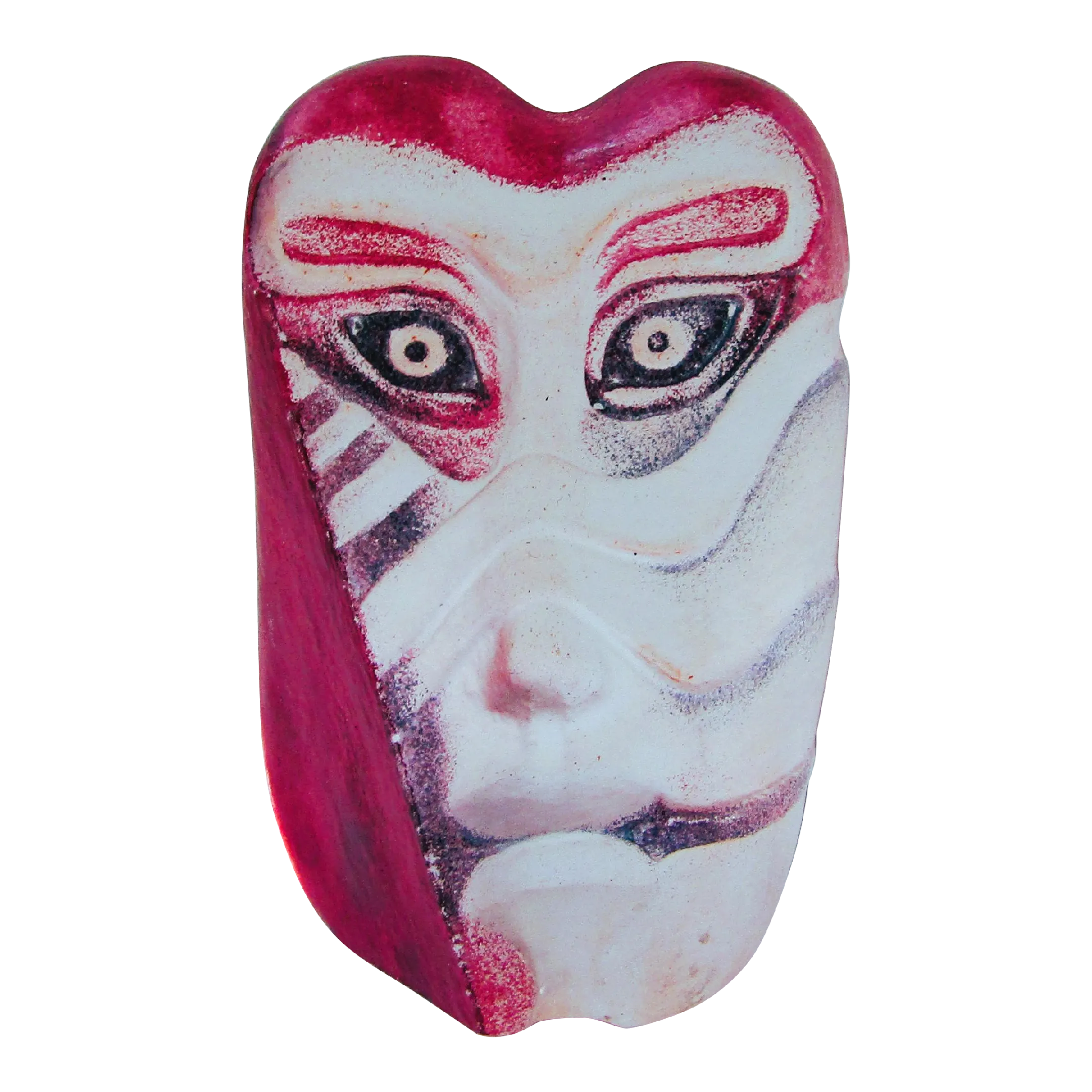 M●希少70s　ヴィンテージクリスタル　Mats Jonasson　ヘラジカ 1970s Mats Jonasson Kiwok Miniature Mask Art Glass Sculpture
