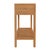 2020s Lark 65 in. W Rectangular Wood 3 Drawer Console Table with Lower Open Shelf, Natural Mango For Sale - Image 5 of 8