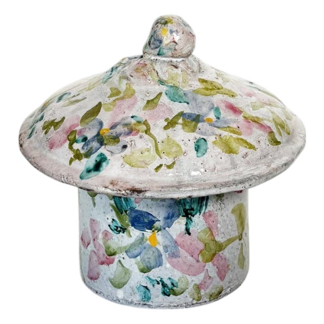 Clay Trinket Tray from Vallauris, France, 1960s For Sale