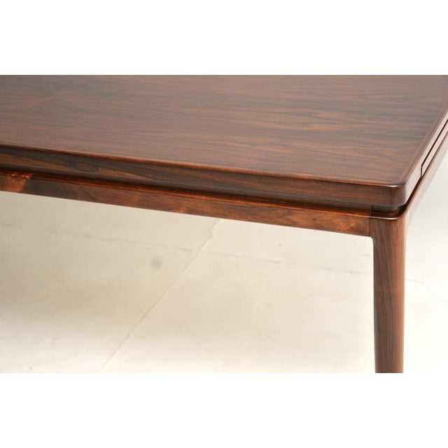 Vintage Danish Extending Dining Table from Johannes Andersen, 1960s For Sale - Image 13 of 16