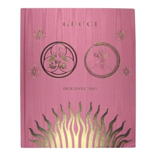Hardcover, Clothbound Gucci Gifts Catalog Book Holiday, 2018 For Sale
