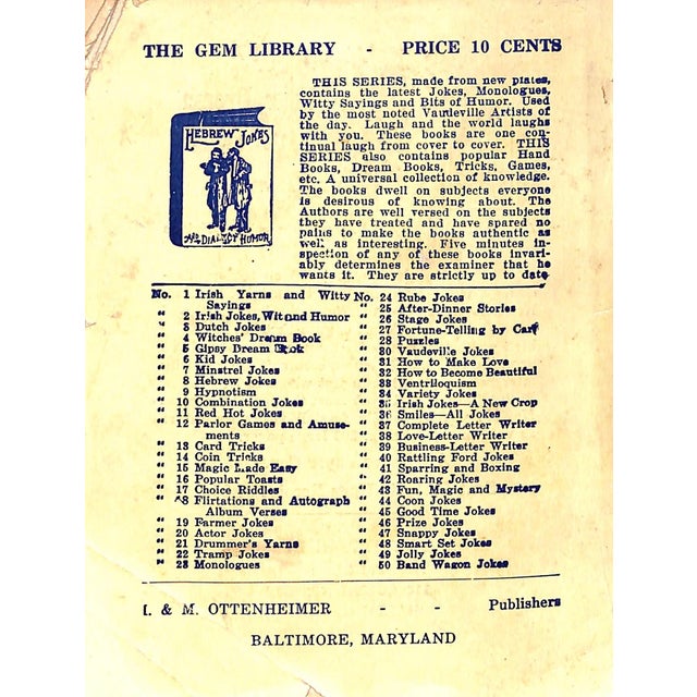 "New Bartender's Guide How to Mix Drinks 2 Books in One" 1914 Montague, Harry For Sale In New York - Image 6 of 7