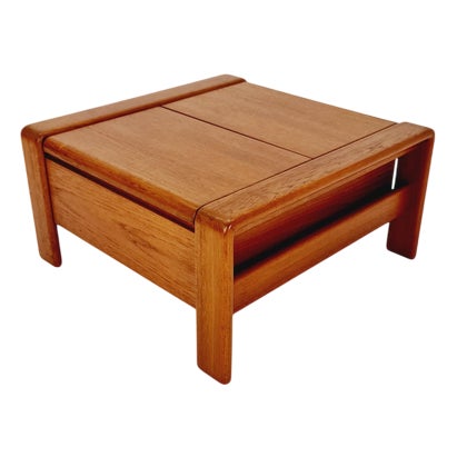 Danish Teak Coffee Table from Emc Möbelfabrik, 1960s For Sale